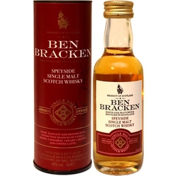 Whisky Ben Bracken Speyside 40% 50ml miniatura