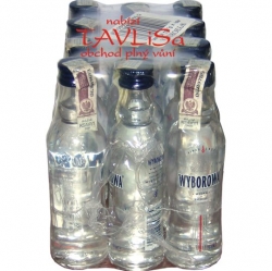 Vodka Wyborowa žitná 40% 50ml x12 miniatura