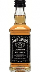 Whisky Jack Daniels 40% 50ml sklo miniatura etik3