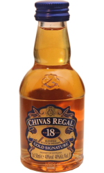 Whisky Chivas Regal 18y 40% 50ml miniatura