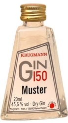 Gin 150 Muster 45,6% 20ml Krugmann miniatura