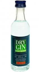 Gin Dry original 40% 50ml R.Jelínek miniatura