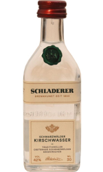 Kirschwasser 42% 30ml Schladerer miniatura etik3