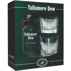 Whisky Tullamore Dew 40% 0,7l 2-skleničky vzor2