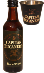 Capitan Bucanero Elixir 7y 34% 50ml mini +1 panák