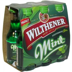 Mint Pfefferminz Likor 18% 20ml x6 Wilthener
