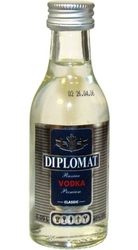 Vodka Diplomat classic 40% 50ml miniatura