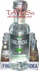 vodka Finlandia Lime 40% 50ml x12 miniatura