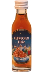 Lebkuchen-Likör 18% 20ml Uwe Muller miniatura