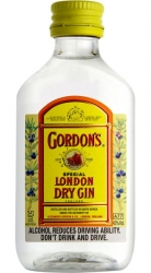 Gin Gordons London Dry 43% 50ml miniatura