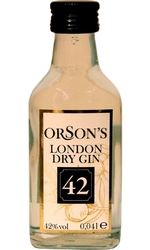 Gin Orsons London 42% 40ml v Sada Collection