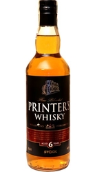 Whisky Printers 40% 0,5l 6-years Stock