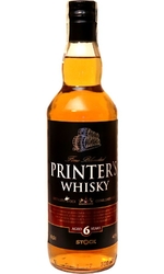 Whisky Printers 40% 0,5l 6-years Stock