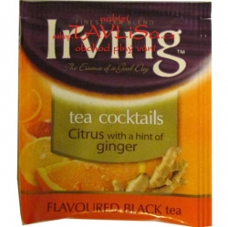 čaj přebal Irving cocktails Citrus a Ginger Black