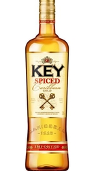 Rum KEY Rum Spiced Gold 35% 1l etik2