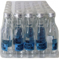 Wodka Kasakow 37,5% 40ml x25 Dr.Rauch miniatur