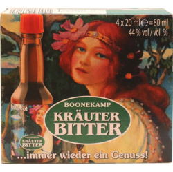 Boonekamp Krauter Bitter 44% 20ml x4 Rola etik2