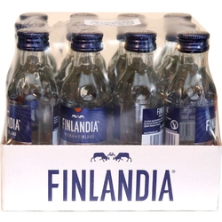Vodka Finlandia Clear 40% 50ml x12 miniatura etik3