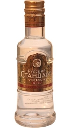 Vodka Russian Standard Gold 40% 50ml mini etik2