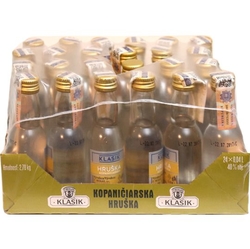 Hruška Kopaničiarska 40% 40ml x24 miniatur etik2