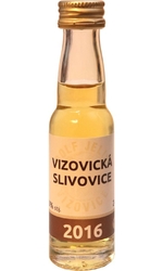 Slivovice Vizovická 2016 50% 20ml v Sada-S