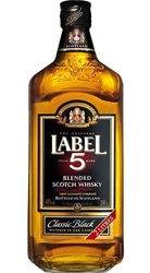 Whisky Label 5 40% 2l etik2