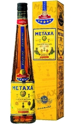 Metaxa 5* 38% 0,7l kartonek