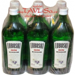 Gin Lubuski Original 40% 100ml x6 Vinpol miniatura