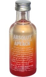 Vodka Absolut Apeach 40% 50ml miniatura