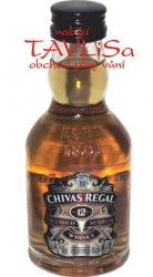 Whisky Chivas Regal 12y 40% 50ml miniatura