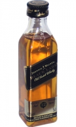 Whisky Johnie Walker Black 12y 40% 50ml miniatura