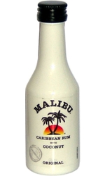rum Malibu white 21% 50ml miniatura