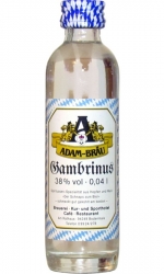 Gambrinus Adam-Brau 38% 40ml Liebl miniatura