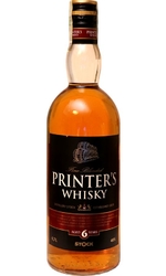 Whisky Printers 40% 0,7l 6-years Stock