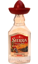 Tequila Sierra blanco 38% 50ml miniatura