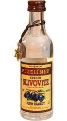 Slivovitz Kosher 50% 50ml 5y R.Jelínek miniatura