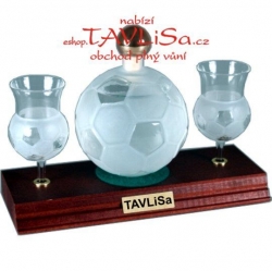 sklo Fotbalový míč 0,35l pohárky, jméno TAVLiSa