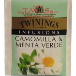 čaj přebal Twinings IT Camomilla a Menta Verde