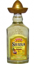 Tequila Sierra gold 38% 40ml miniatura etik2