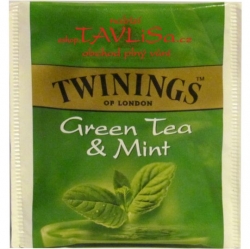 čaj přebal Twinings IT Green Tea a Mint