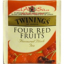 čaj přebal Twinings IT Four Red Fruits