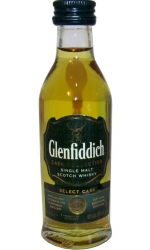 Whisky Glenfiddich 40% 50ml Select v Sada mini