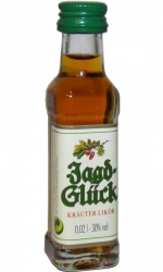 Jagd Gluck krauter likor 30% 20ml miniatura