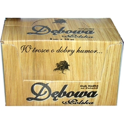 Vodka Debowa Original 40% 50ml x8 Polsko miniatur