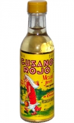 Tequila Gusano Rojo 38% 50ml s červem miniatura