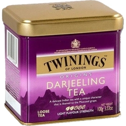 čaj černý Darjeeling Tea 100g Plech Twinings