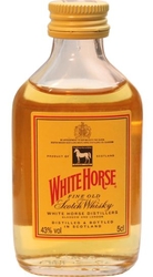 whisky White Horse 43% 50ml miniatura