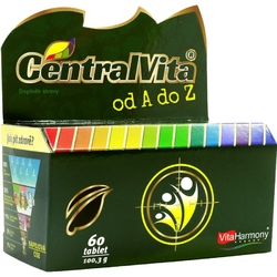 CentralVita od A do Z 60 tablet etik2