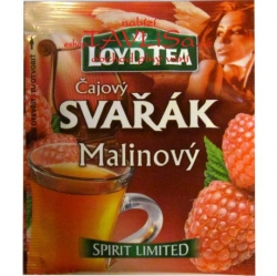 čaj přebal Loyd Tea svařák Malinový