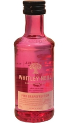 Gin Whitley Neill Pink Grapefruit 43% 50ml Sada 1